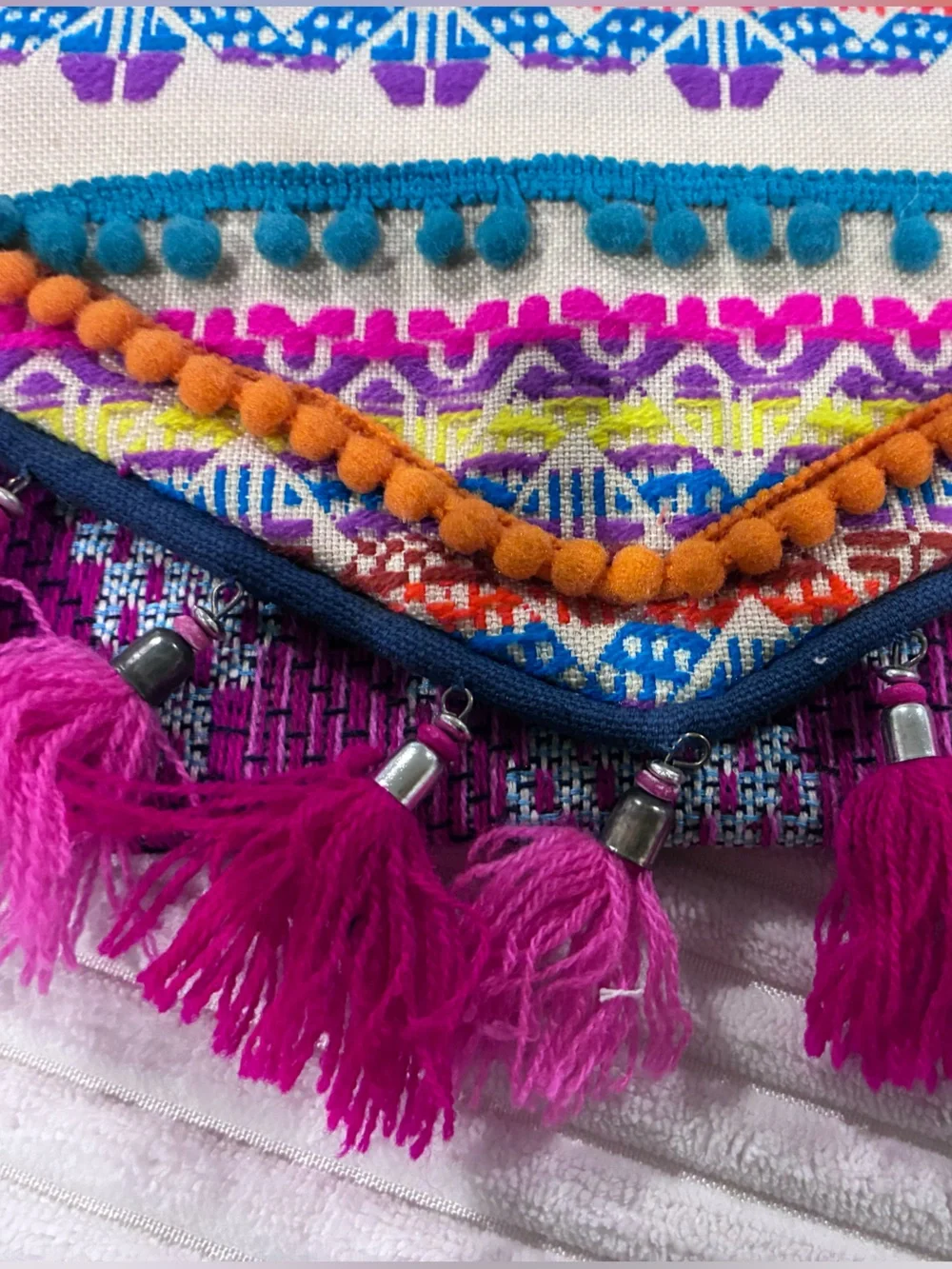 NEW-Mexican Envelope Purse/Clutch